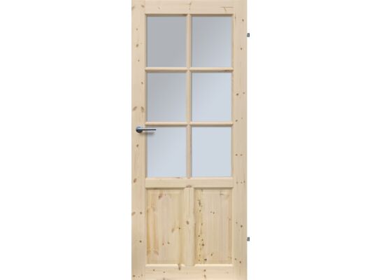 Skrzydło wewnętrzne CZAPLA FOG 6S 70P sosna pokojowe RADEX