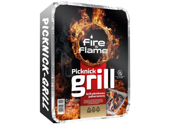 Grill piknikowy jednorazowy