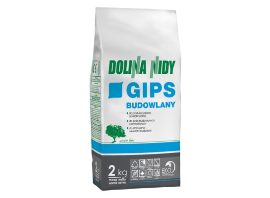Gips budowlany Dolina Nidy 2 kg