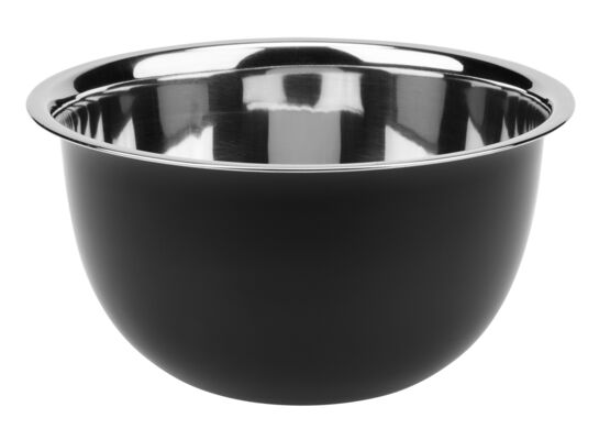 Miska nierdzewna DAVIS 18 cm czarna