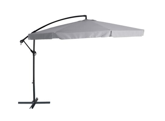 Parasol boczny 350 cm szary