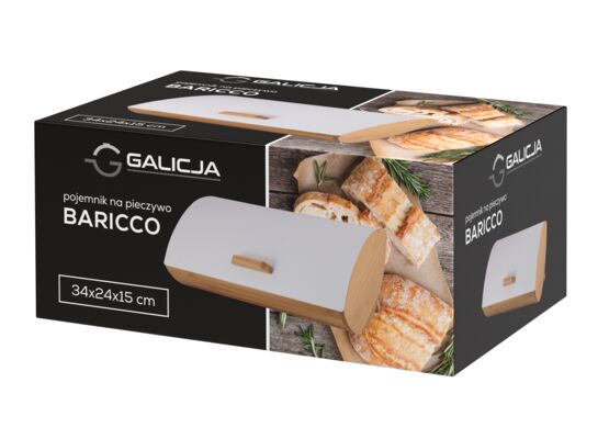 Pojemnik na pieczywo BARICCO biały