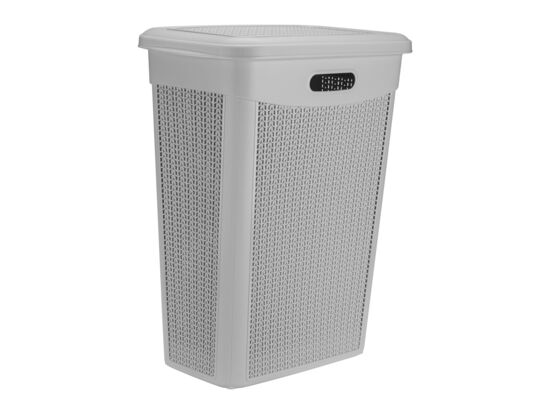 Kosz na bieliznę 43 l WILLOW szary jasny Galicja