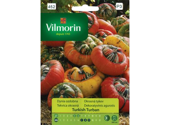 Dynia ozdobna Turkish Turban 2 g Vilmorin Garden