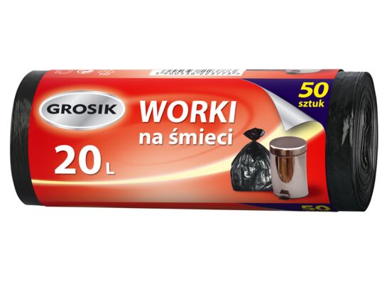 Worki na śmieci HD 20 l 50 sztuk