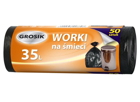 Worki na śmieci HD 35 l 50 sztuk