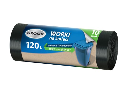 Worki na śmieci LD 120 l 10 sztuk