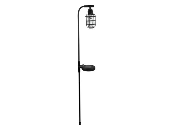 Lampa solarna Vintage czarna 78,5 cm