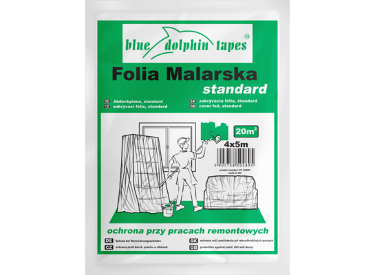 Folia malarska standard CF-4 4 x 5 m