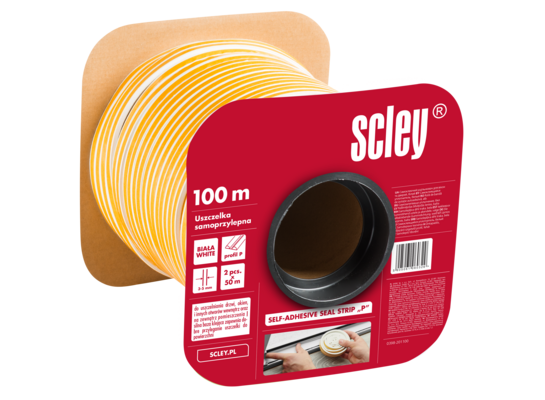 Uszczelka 150 m typ E  biała