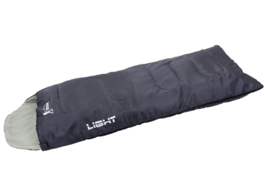 Śpiwór Light 170+30 x 70 cm szary