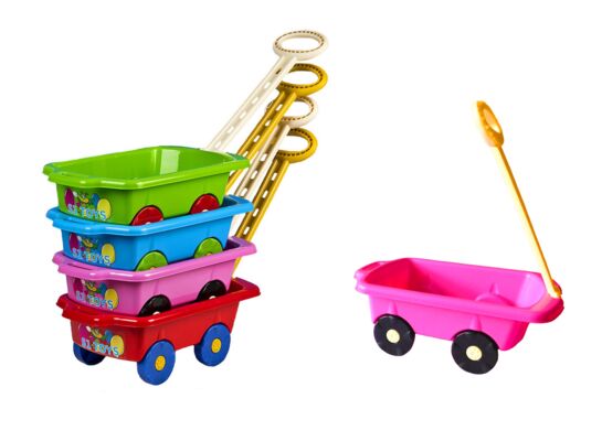 Wózek z rączką różne kolory