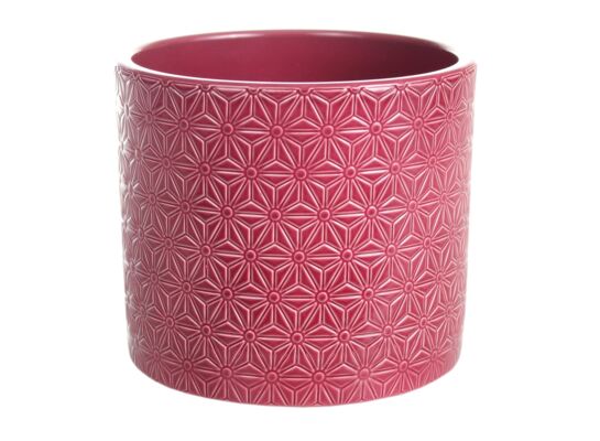 Osłonka CYLINDER 415 17 cm rubin lazur