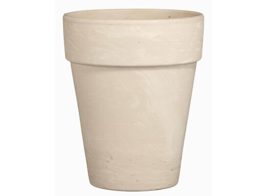 Donica terakota prosta XL granit 17 cm