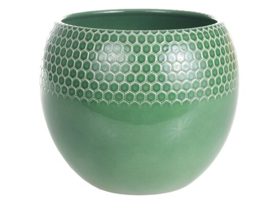 Osłonka KULA 510 14 cm HONEY zielony lazur/opal lazur