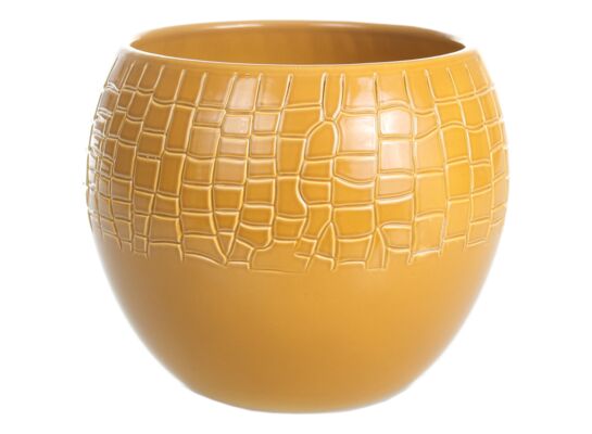 Osłonka KULA 510 14 cm KROKODIL curry lazur