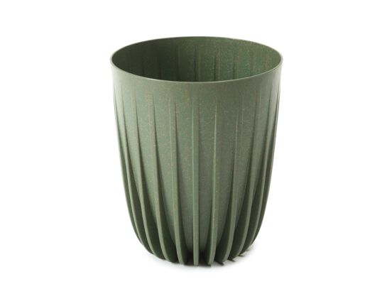 Doniczka MIRA ECO wood 14,5 cm zielony leśny