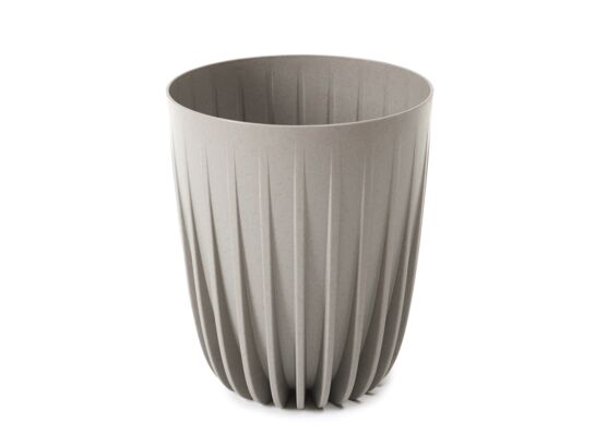 Doniczka MIRA ECO wood 14,5 cm szary