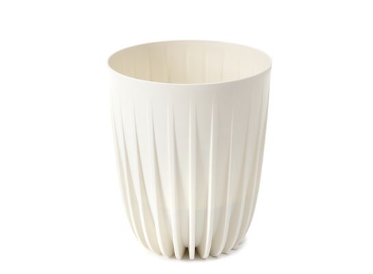 Doniczka MIRA 19 cm kremowy