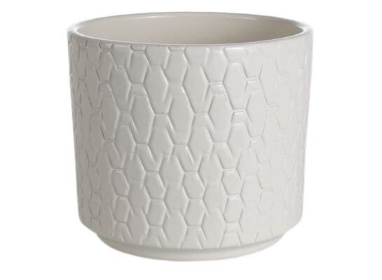 Osłonka ceramiczna Cylinder 14 cm krem Cermax
