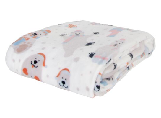 Koc dekoracyjny Snowy Pets 150 x 200 cm szary