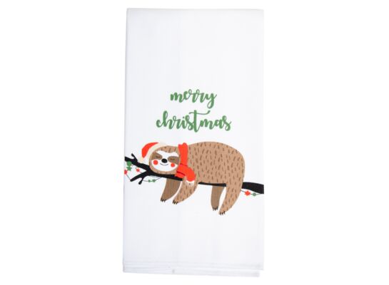 Ręcznik kuchenny Lovely Christmas 38 x 63 cm czerwony