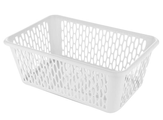 Koszyk K4 37 x 26 x 15 cm CAPRI biały