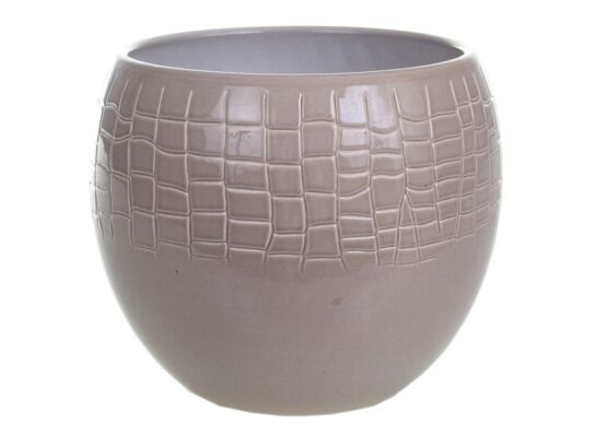 Osłonka KULA 510 14 cm KROKODIL szary lazur