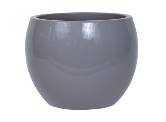 Donica 1561 szkliwo 27 x 38 cm mrozoodporna jasny grafit