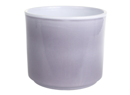 Osłonka ceramiczna cylinder 994 14 cm szary lazur Cermax