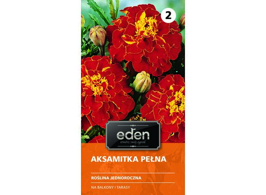 Aksamitka rozpierzchła pełna Bonita Carmen 1 g Eden