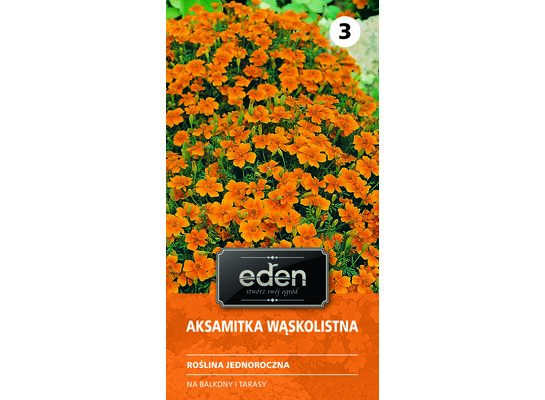 Aksamitka wąskolistna pomarańczowa 0,5 g Eden