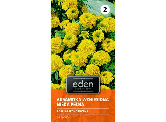 Aksamitka wzniesiona niska pełna Cupido 0,5 g Eden