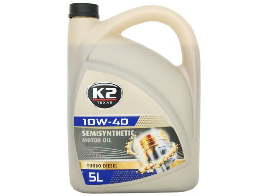 Olej TEXAR 10W-40 TD semisyntetic 5 l K2