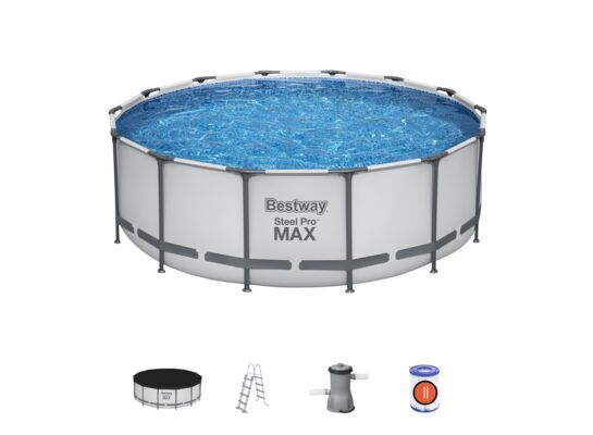 Basen stelażowy Steel Pro MAX Ø427 x 122 cm Bestway