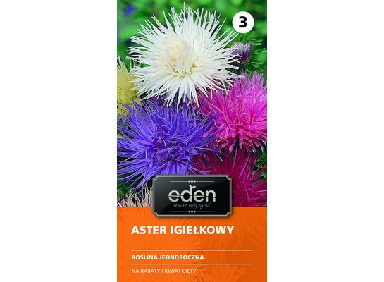 Aster chiński igiełkowy mix 1 g Eden
