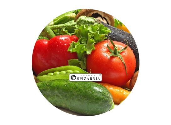 Wieczko Ø82/6z warzywa 10 szt.