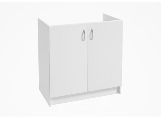 Szafka kuchenna D80 80 x 50 cm pod zlewozmywak 2D0S DSM biały
