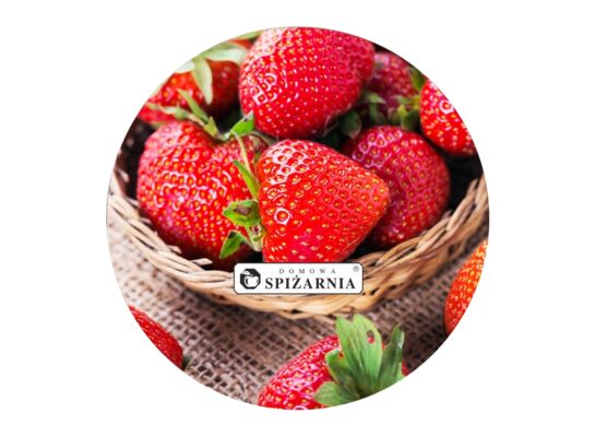 Wieczko Ø82/6z truskawka 10 szt.