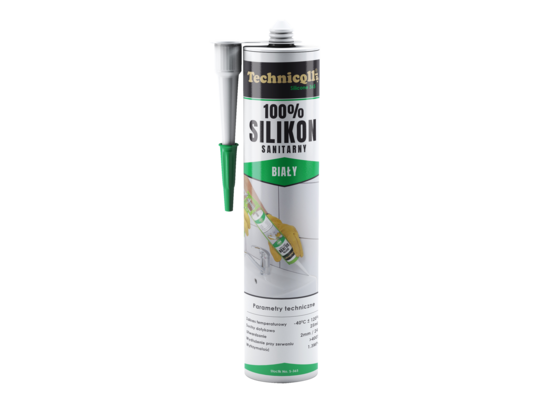 Silikon sanitarny biały 300 ml Technicqll