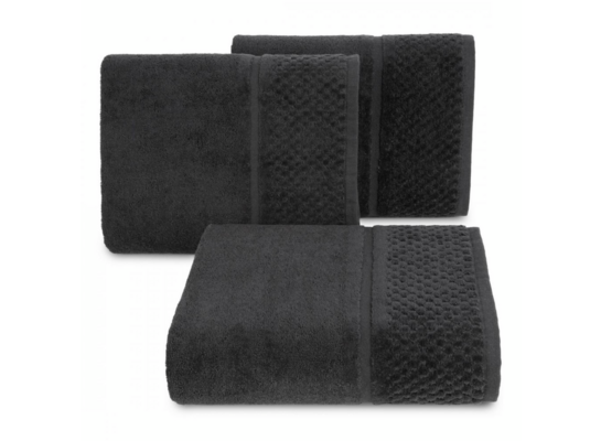 Ręcznik Ibiza 70 x 140 cm czarny