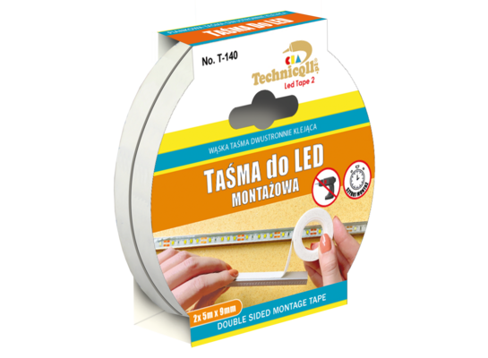 Taśma montażowa do led 2 szt