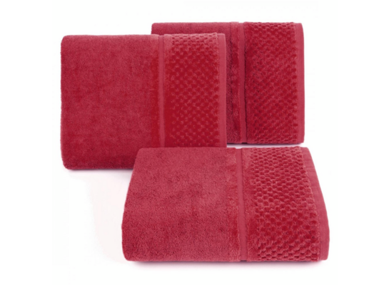 Ręcznik Ibiza 30 x 50 cm czerwony