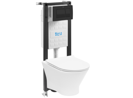 Zestaw podtynkowy Nexo Black Rimless