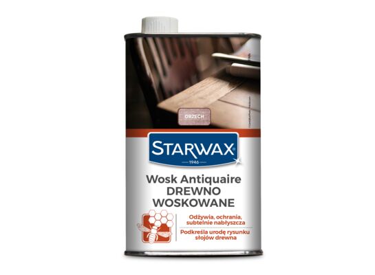 Wosk antiquaire płynny orzech 500 ml Starwax