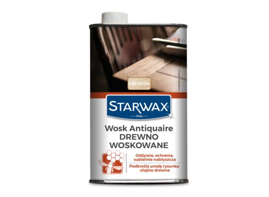 Wosk antiquaire płynny średni dąb 500 ml Starwax