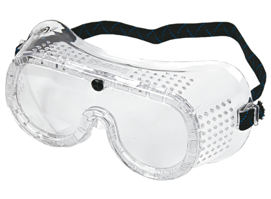 Gogle ochronne białe