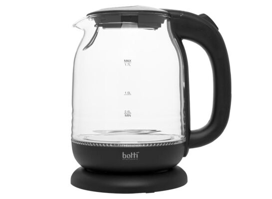 Czajnik elektryczny DYLAN szklany czarny 1,7 l BOTTI HHB1709