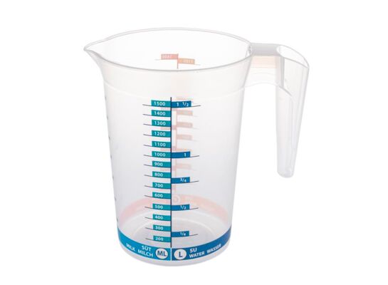 DOZOWNIK Z MIARKĄ PLASTIKOWY FLOW 1,75L