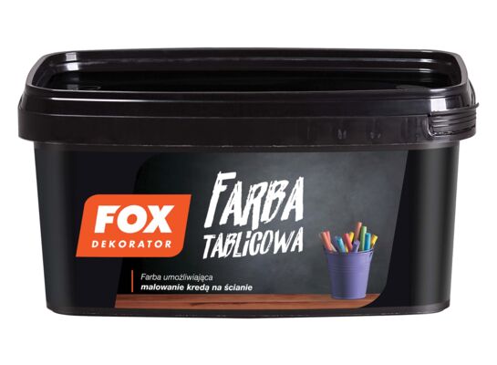Farba tablicowa czarna 1 l FOX